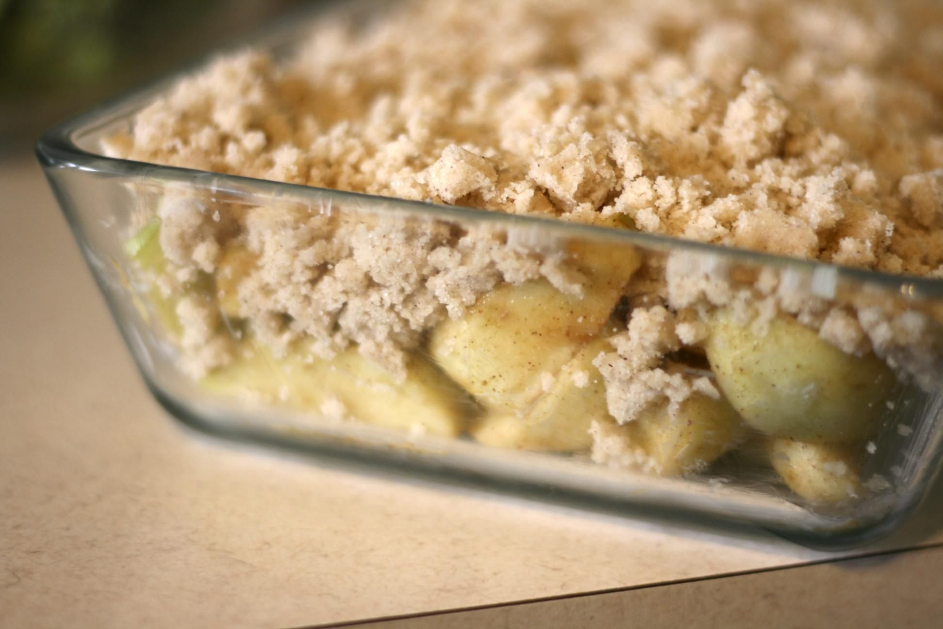 Low-Calorie Baked Apple Crisp Recipe