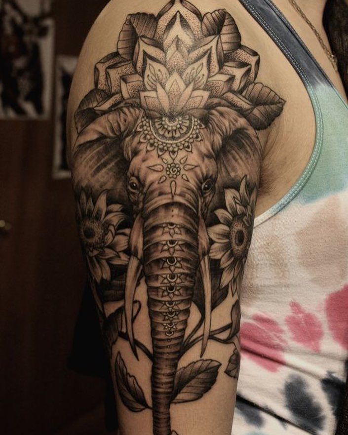 Elephant Tattoo Meanings and Placement Ideas