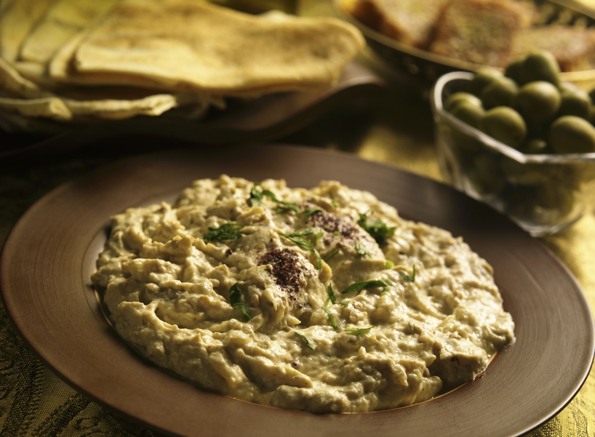 Moutabel - A Spicy Eggplant Dip Recipe