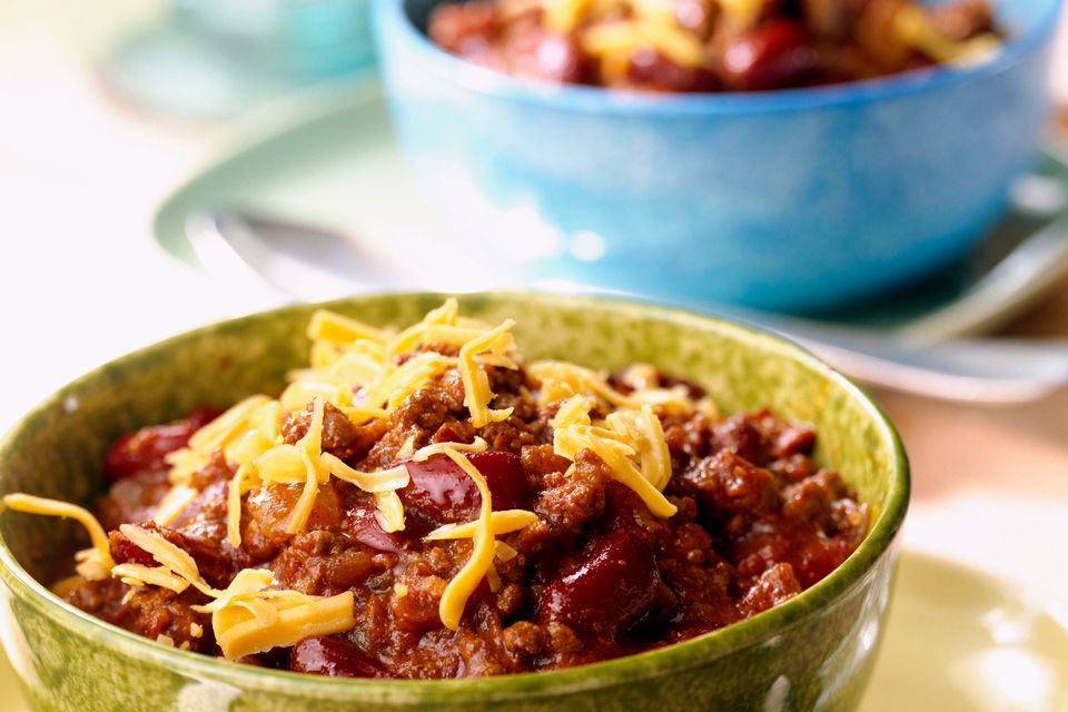 Ground Beef and Pinto Bean Chili Recipe