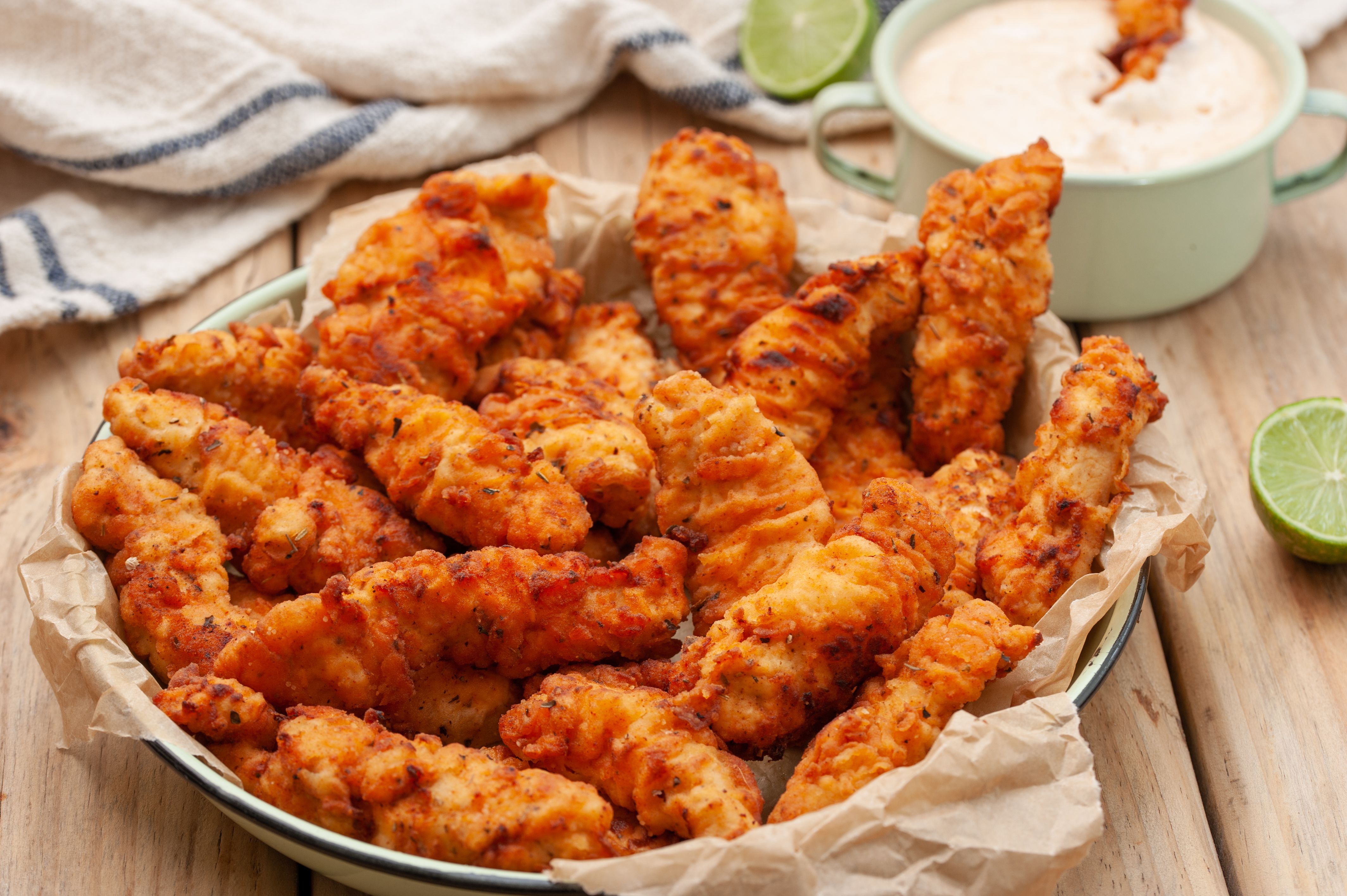 Spicy Fried Chicken Strips Recipe