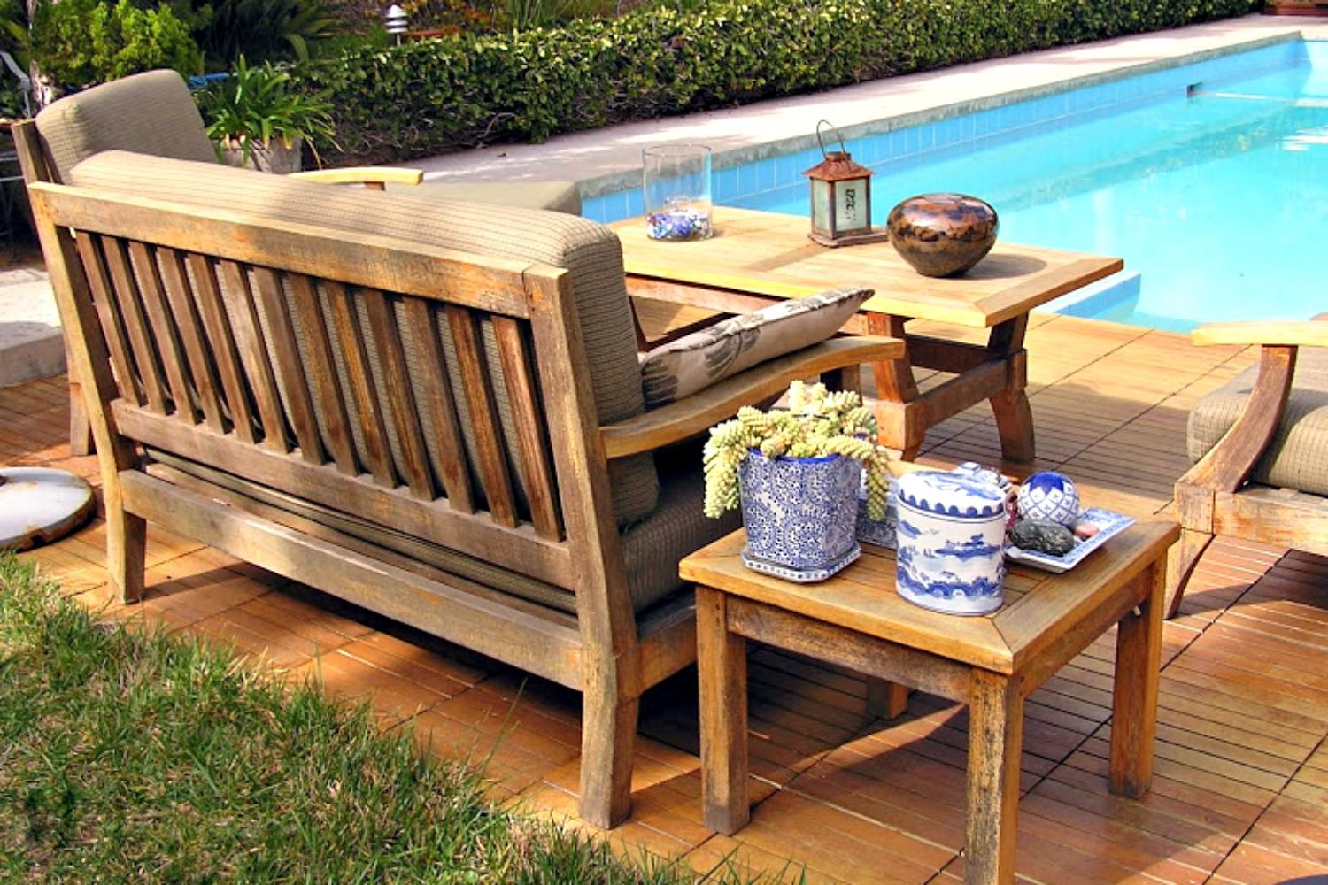 How to Clean and Care for Wood Garden Furniture