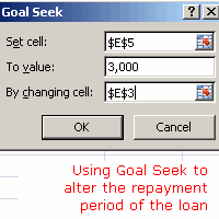 use goal seek excel