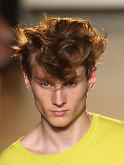 Deliberately Messy and Tousled Men's Hairstyles