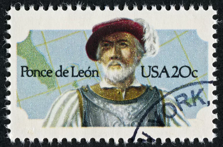 Ponce de Leon stamp