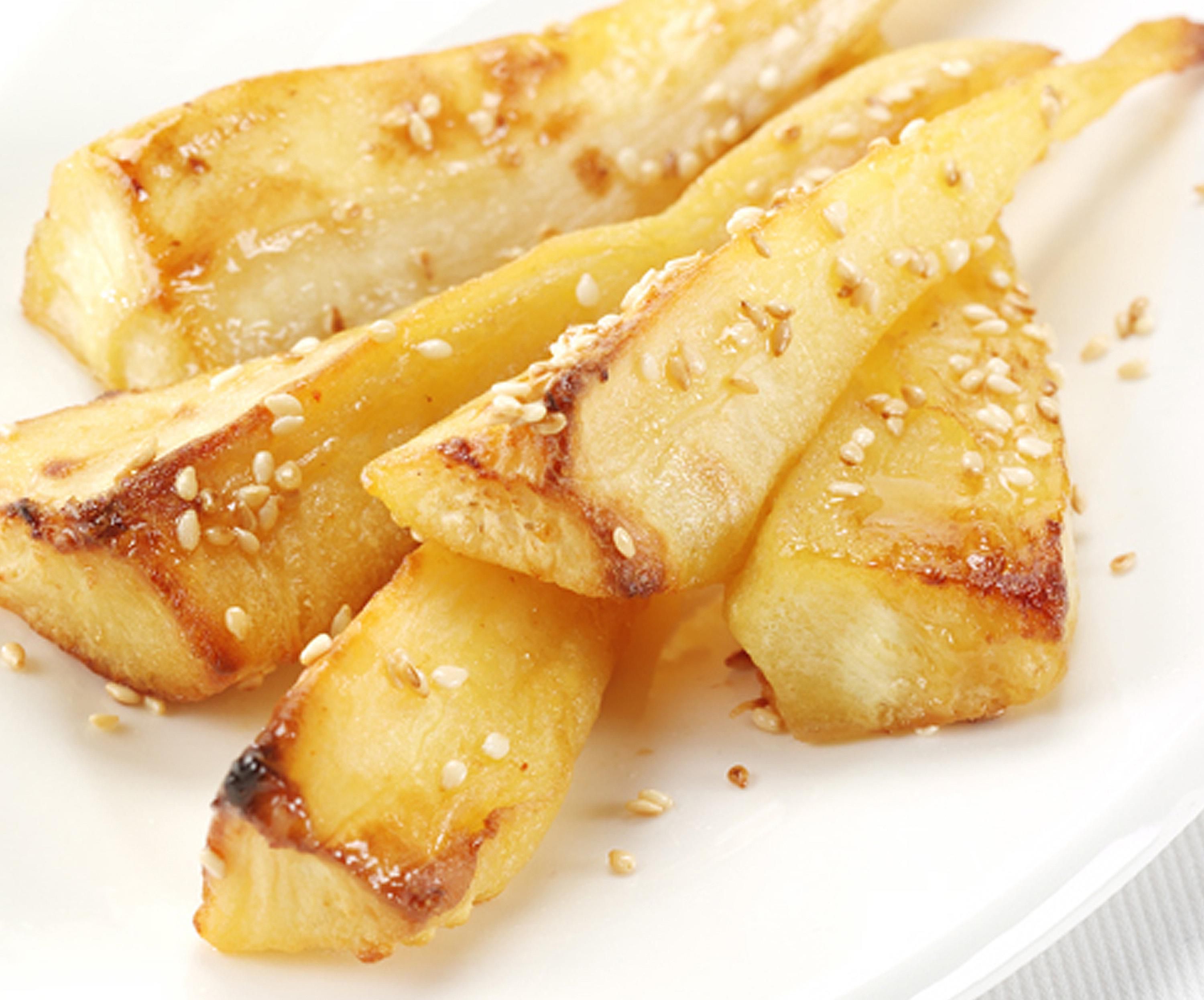 baked parsnips