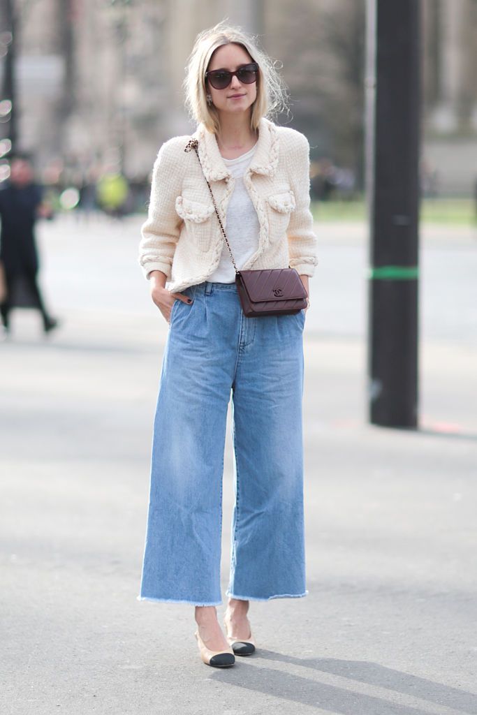 How to Wear Denim Culottes Like a Fashion Expert