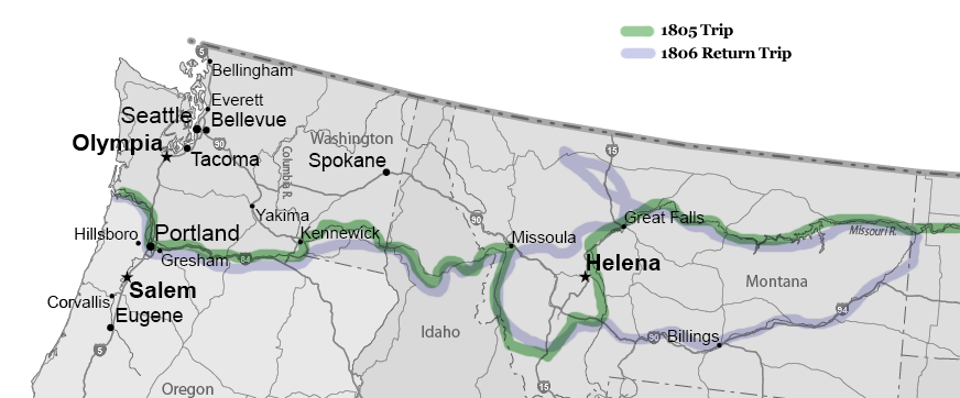 Lewis and Clark Trail Road Trip Planner