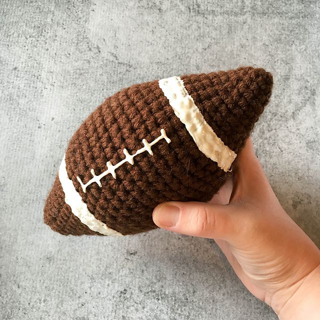 10 Free Crochet Football Patterns