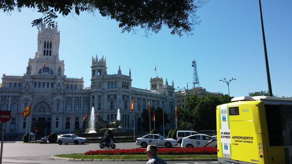 madrid airport transfer to city center