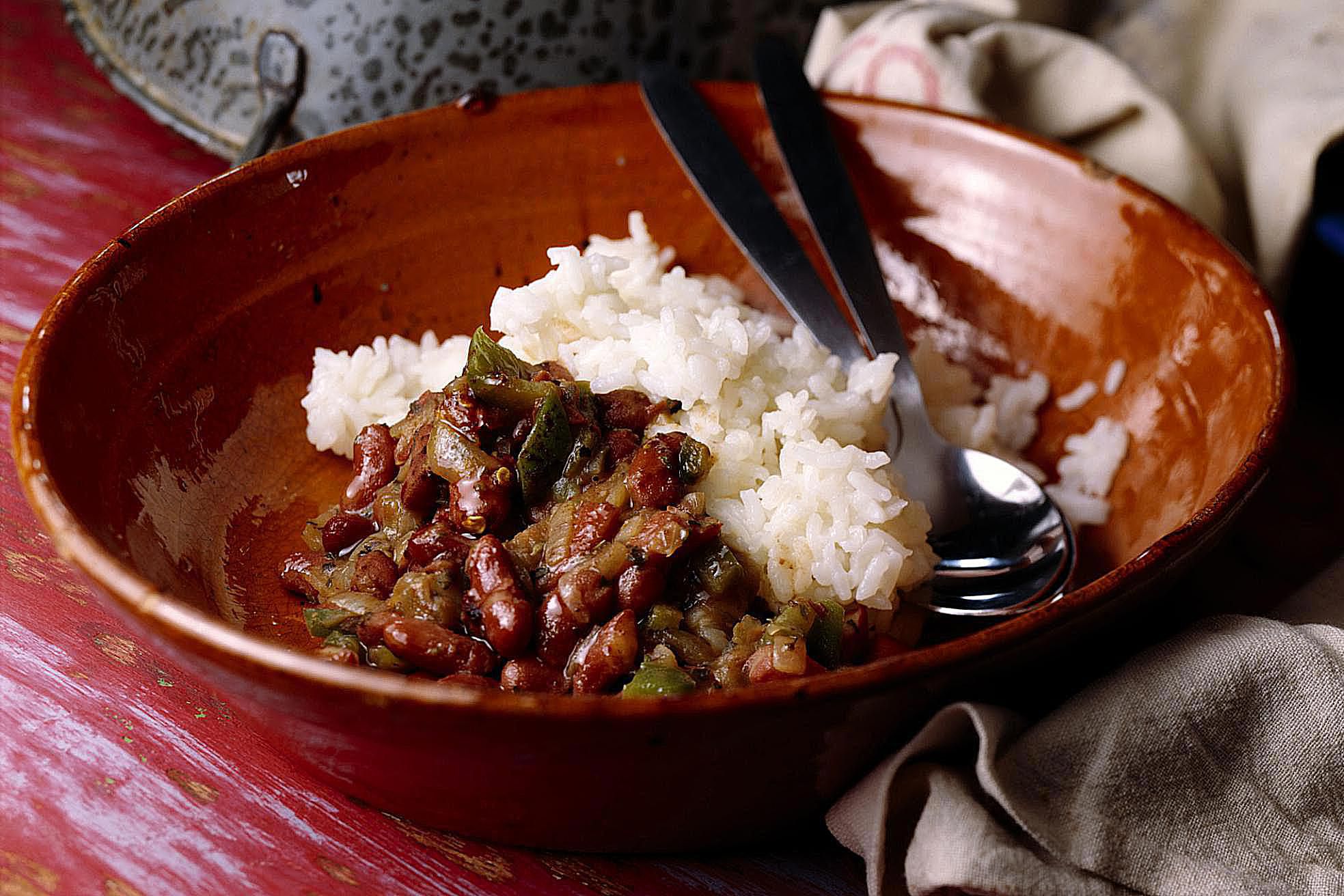 Slow Cooker Cajun Red Beans And Rice Recipe