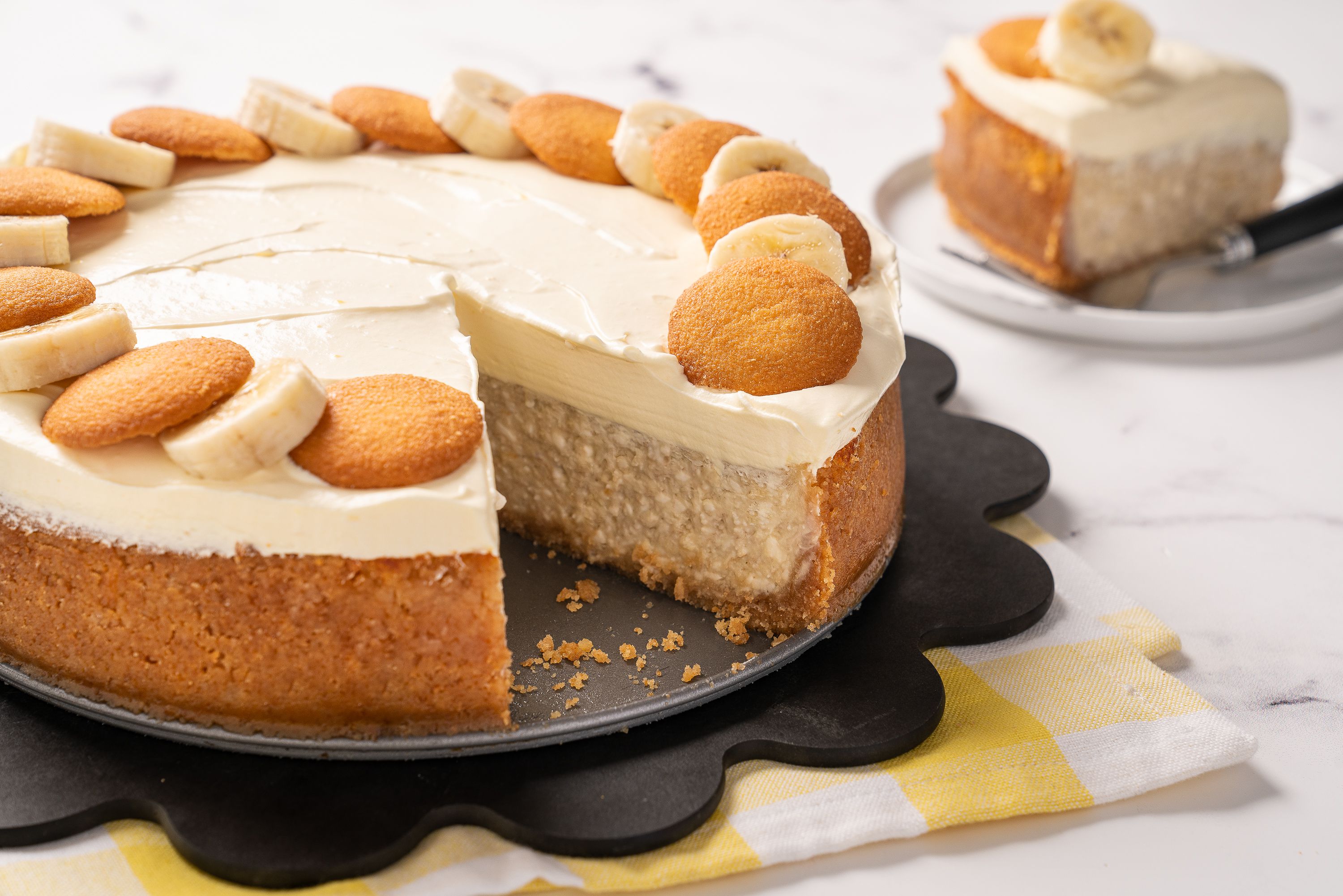 Banana Pudding in Cheesecake