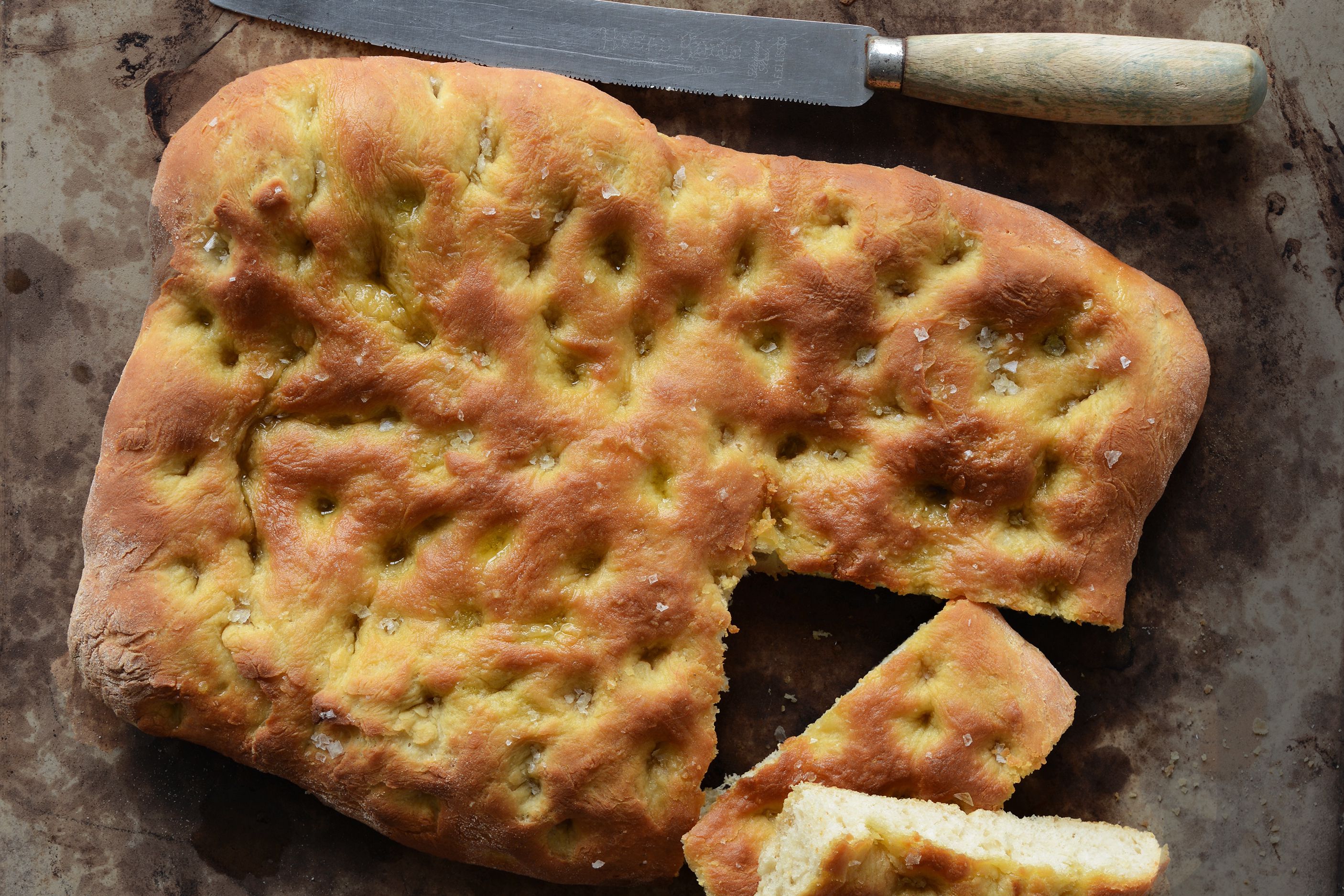 Tuscan Focaccia Bread