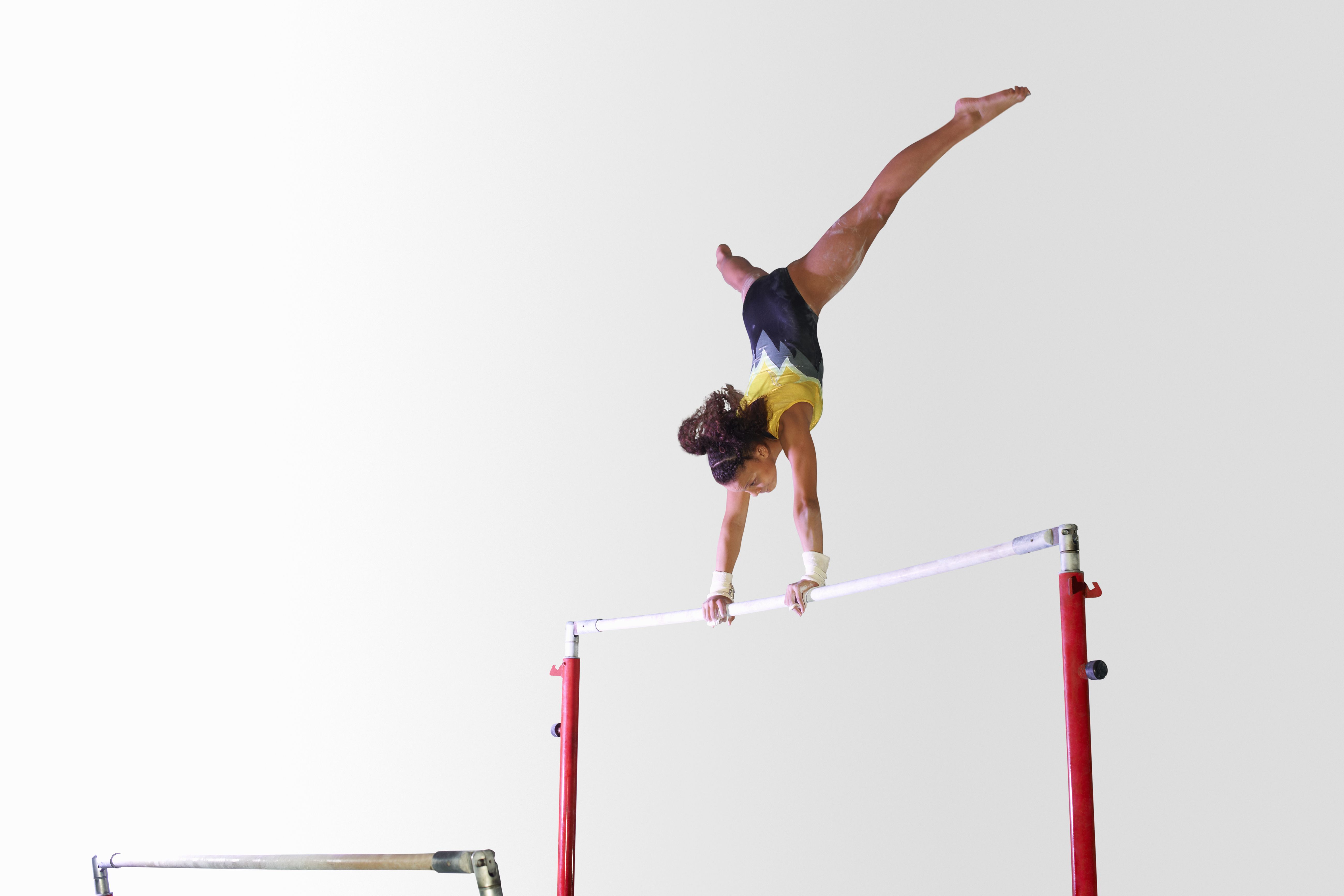 All About the Uneven Bars in Gymnastics