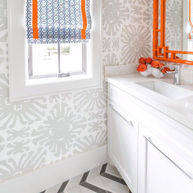 15 Orange Bathroom Ideas
