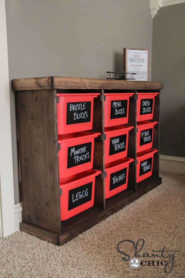Get Free Plans for a Toy Box Any Kid Would Love