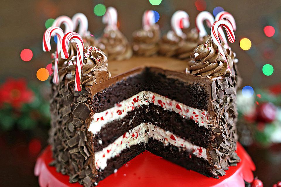 Image result for candy cane cake