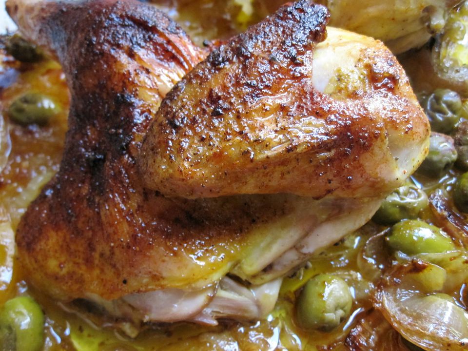 Baked Moroccan Chicken Tagine Recipe