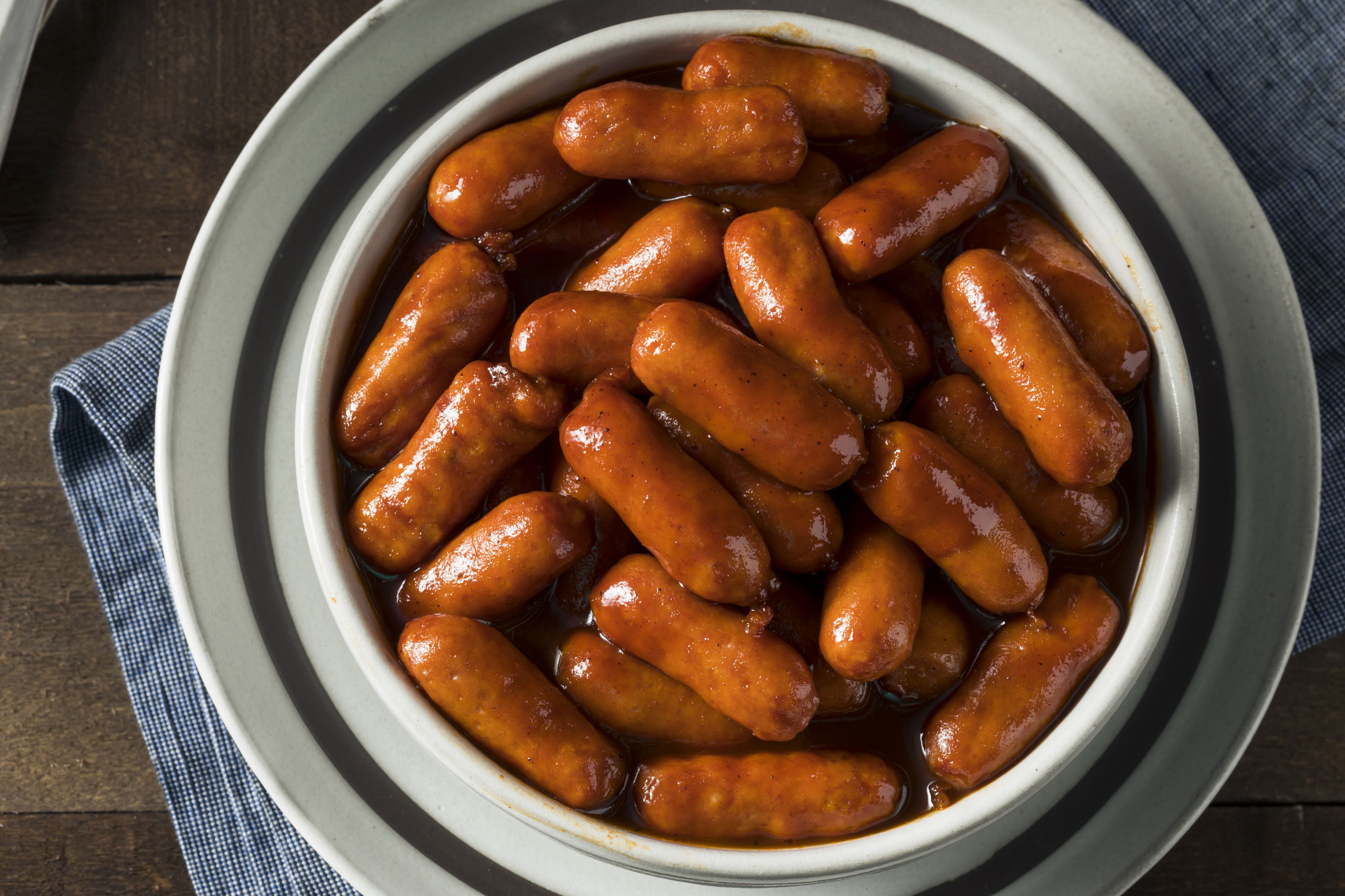 Sweet and Spicy Crock Pot Cocktail Franks Recipe