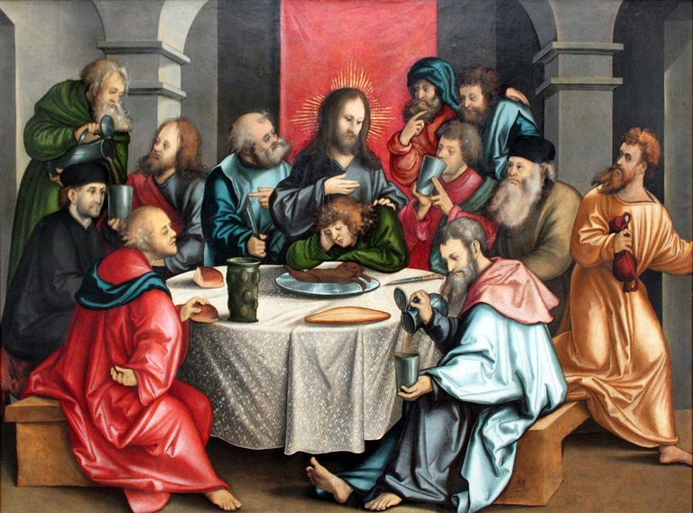 The Last Supper by Hans Leonhard Schäufelein (1511).