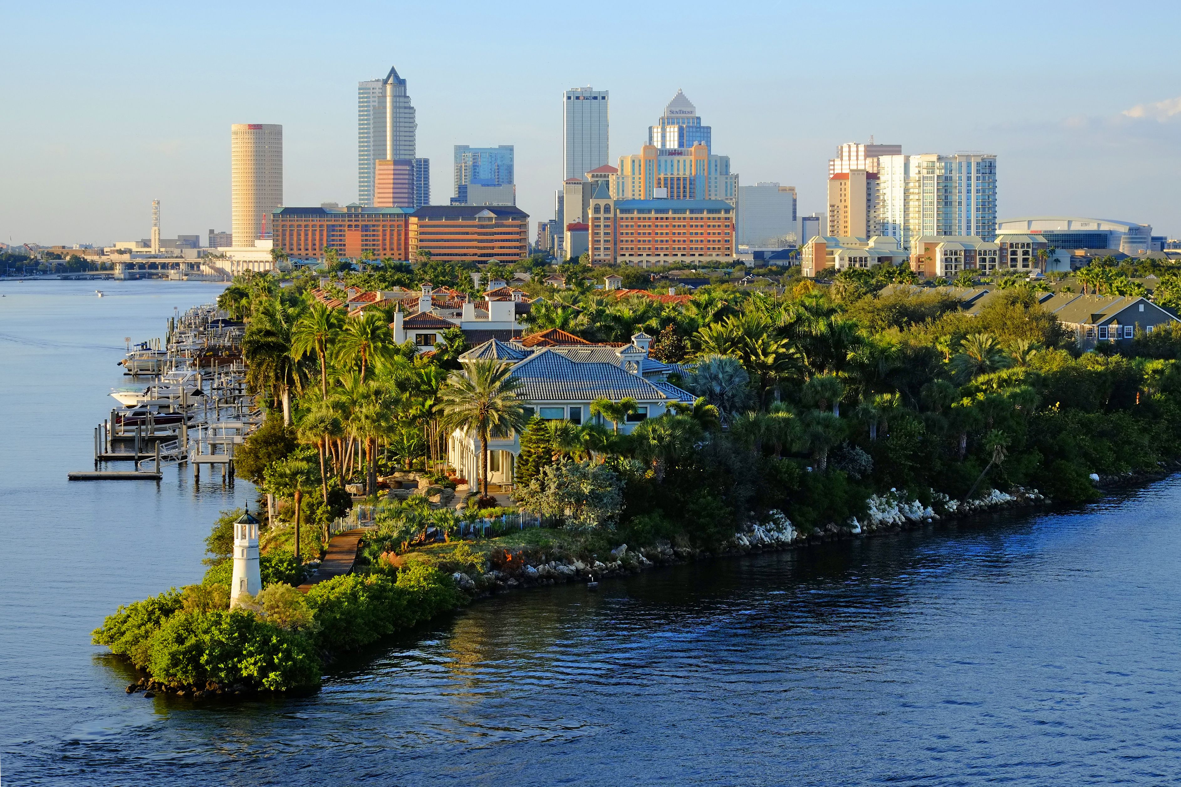 Average Temperature and Rainfall in Tampa, FL