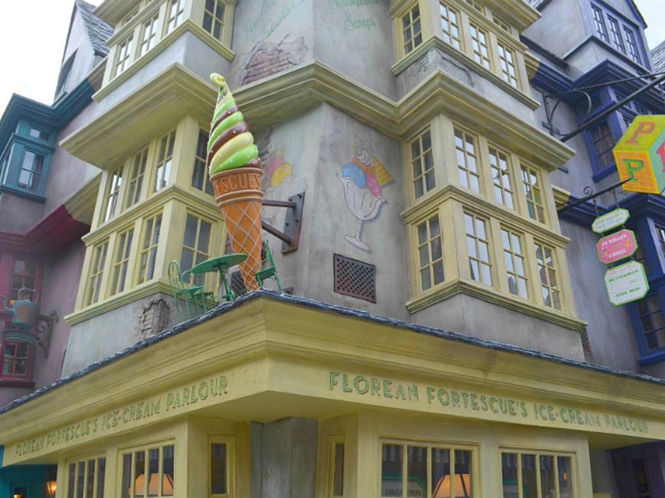 Florean Fortescue's Ice Cream in Diagon Alley