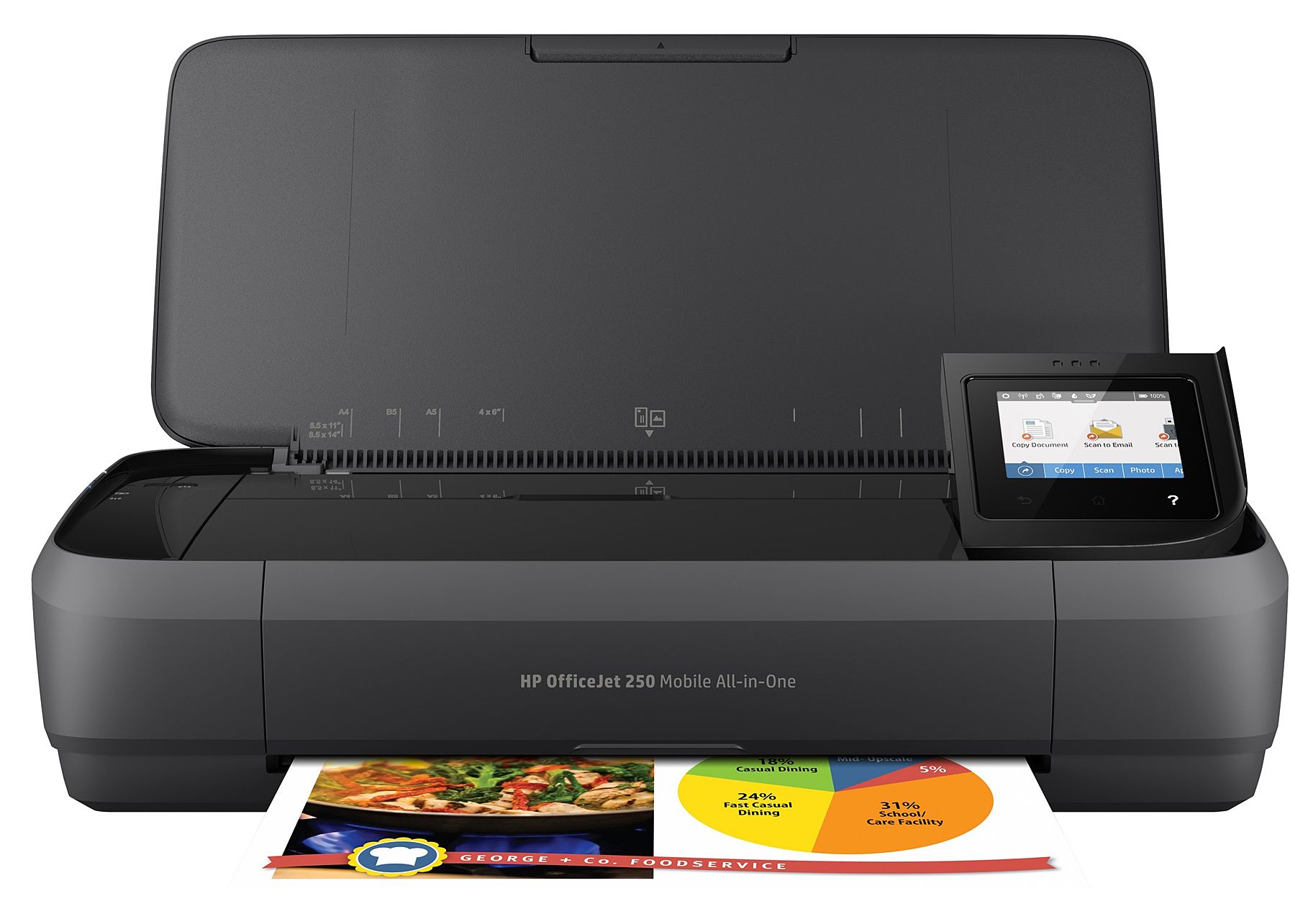 HP ficejet 250 Mobile All in e Printer