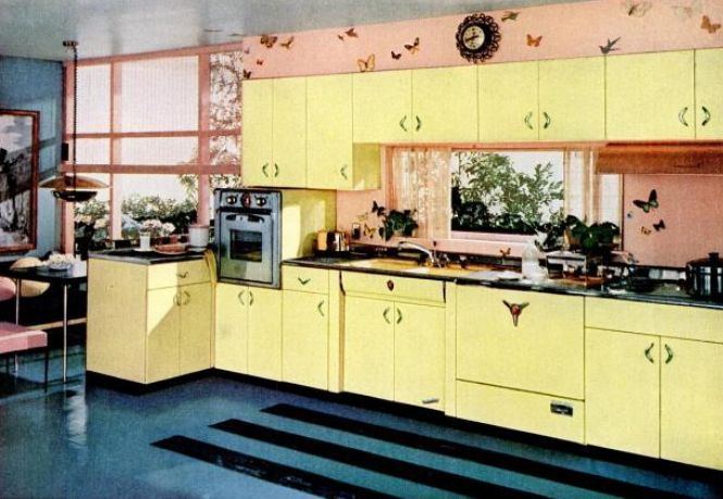 Kitchen Trends Introduced in the 1950s