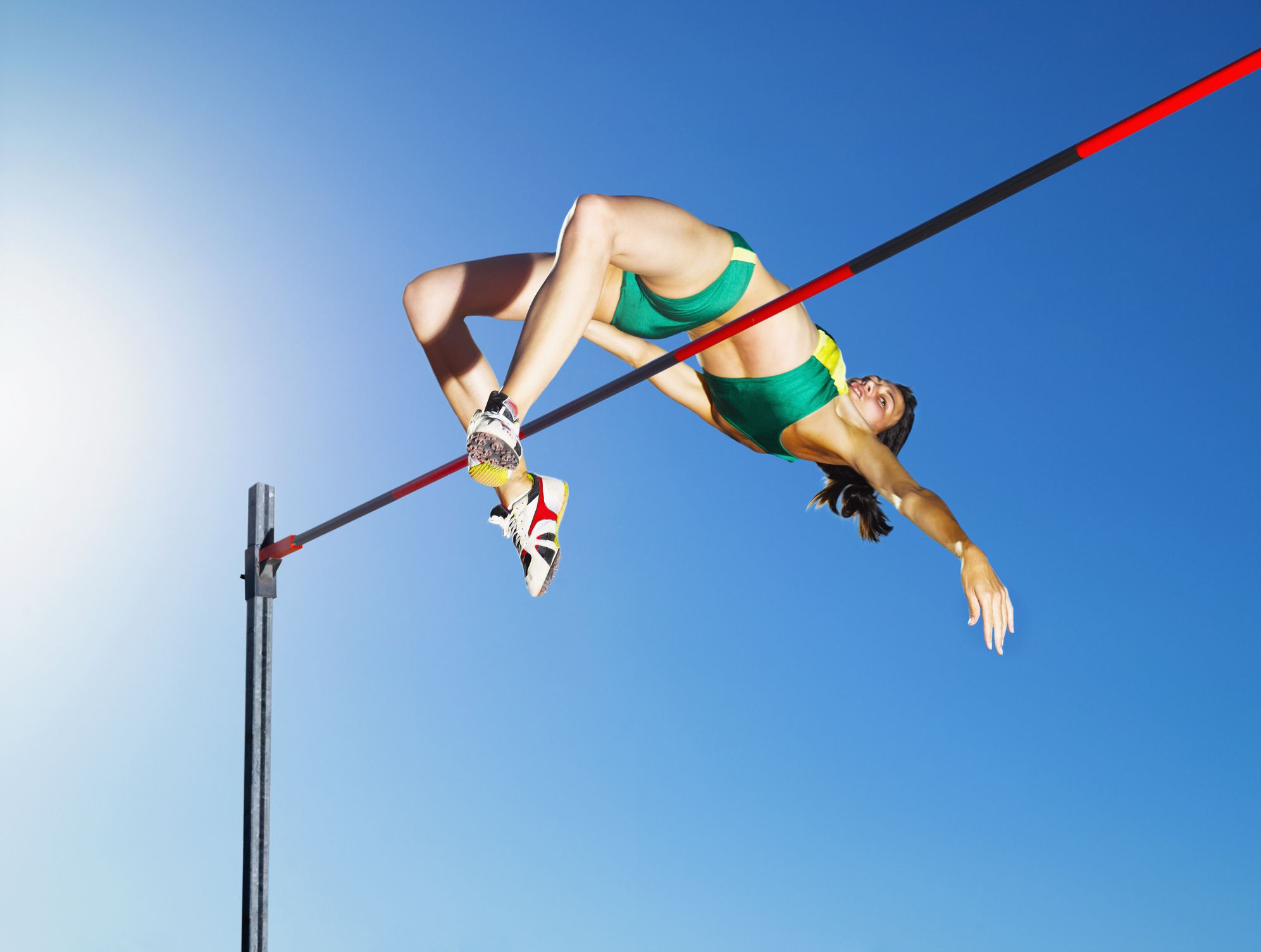 High Jump Approach Technique