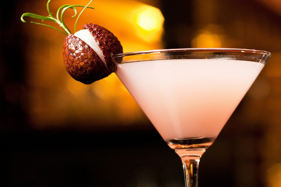 Lychee Martini With Diy Lychee Liqueur Or Syrup 5871