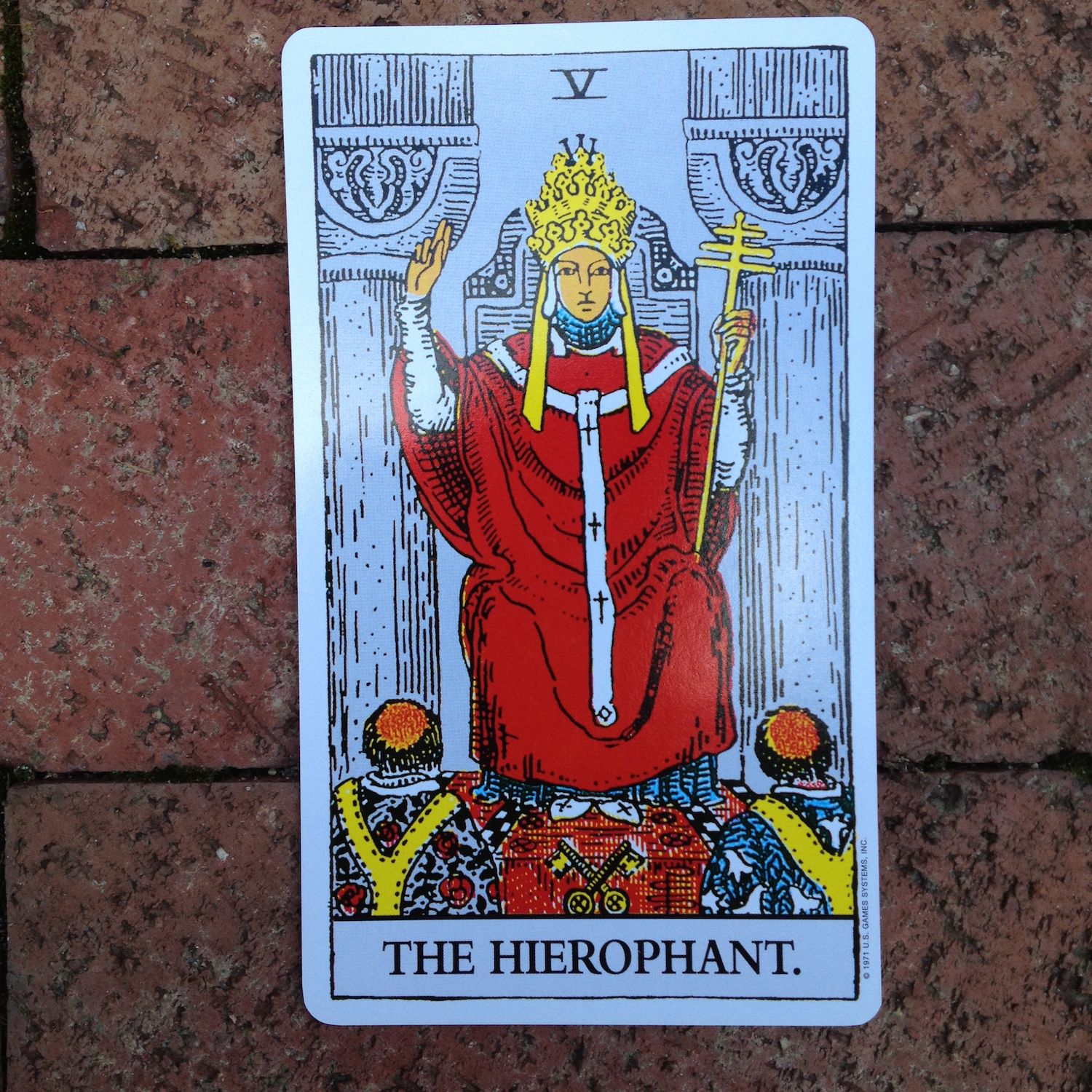 Карта hierophant таро