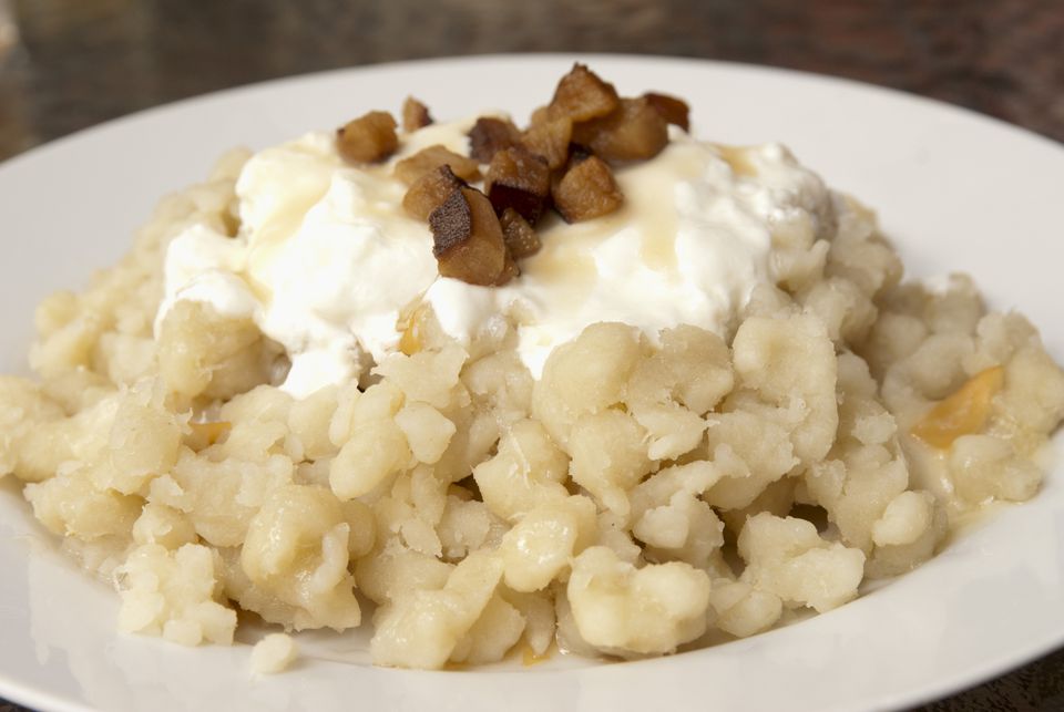 Slovak Halusky (Grated Potato Dumplings) Recipe