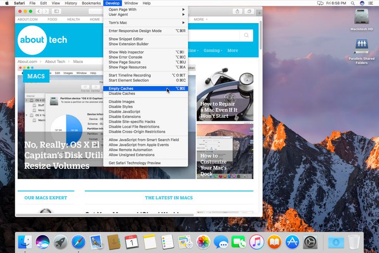 mac dashboard widgets cpu usage