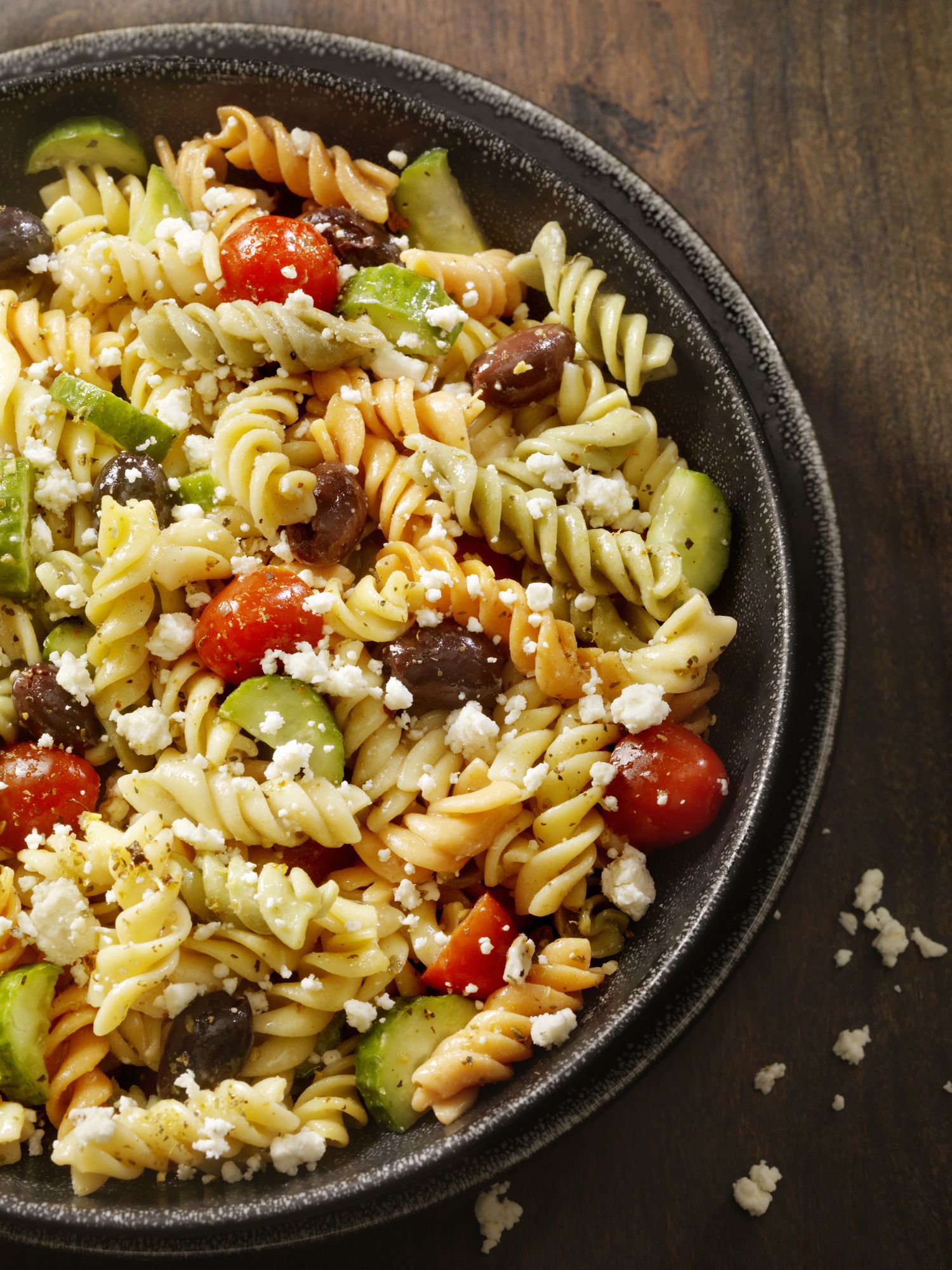 Vegetarian Olive and Feta Pasta Recipe