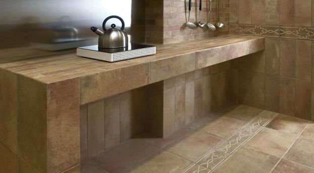 tile counter ideas for kitchens and baths