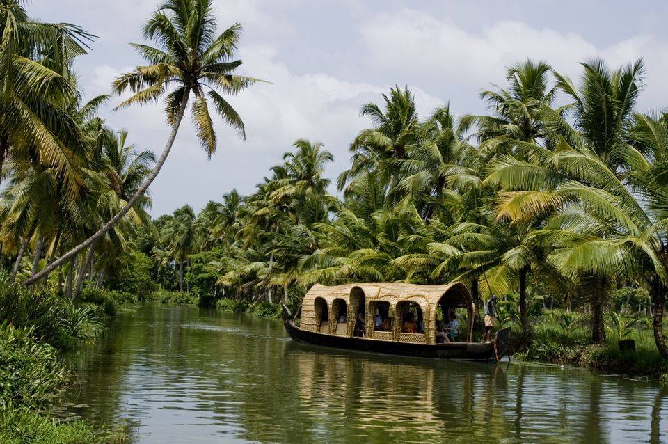 Houseboat in Kottayam, Kerala backwaters