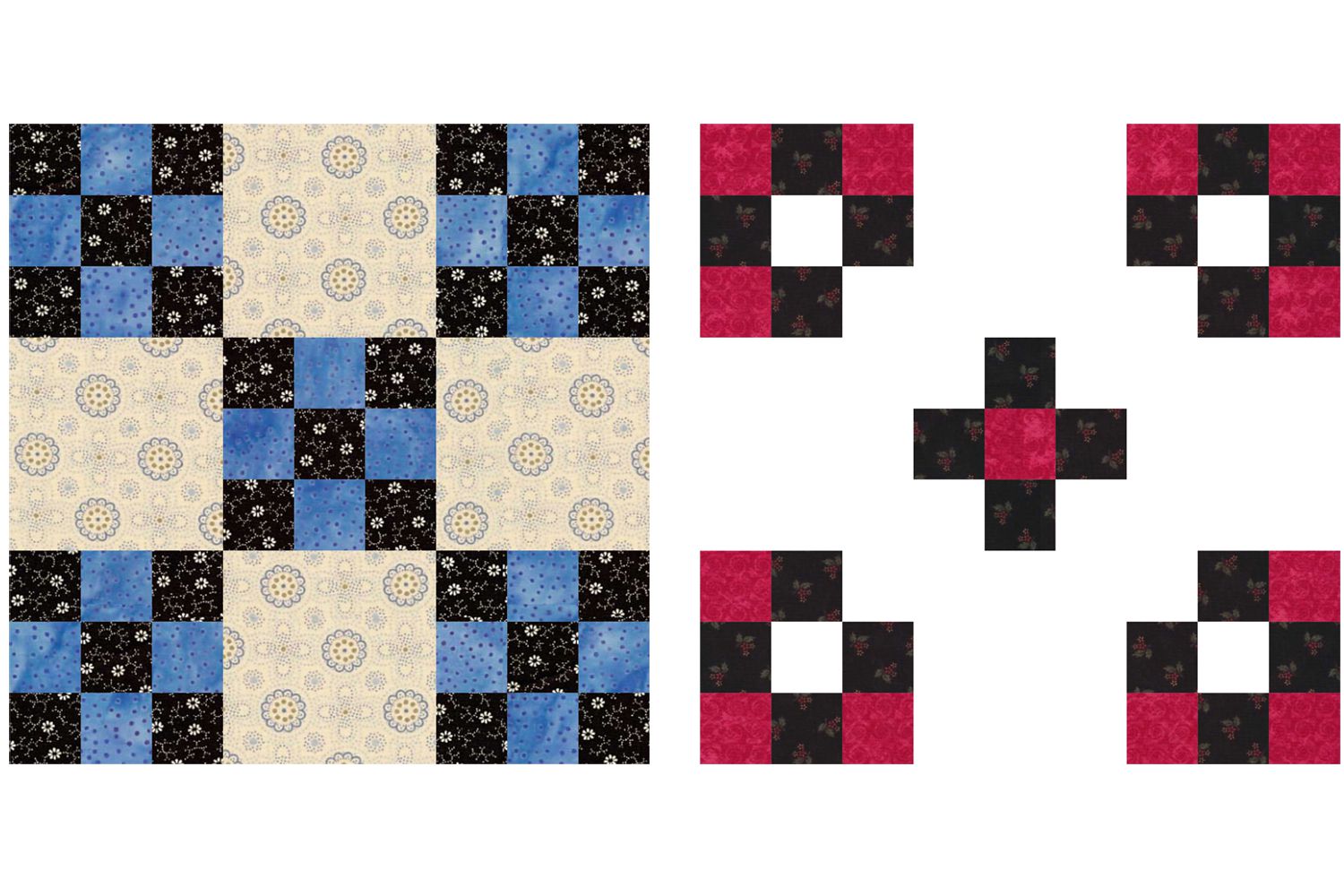 double-nine-patch-quilt-block-pattern