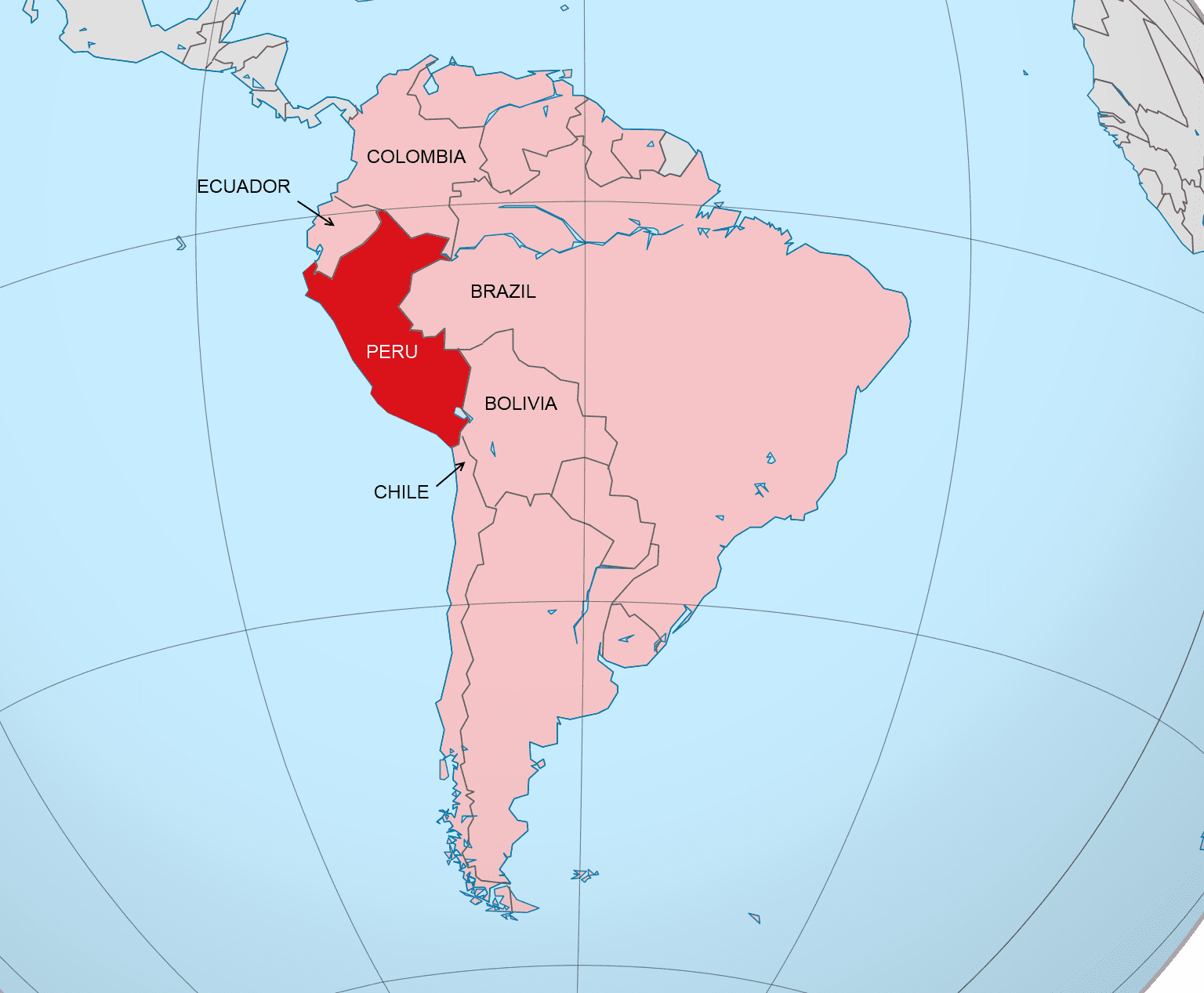 Peru World Map