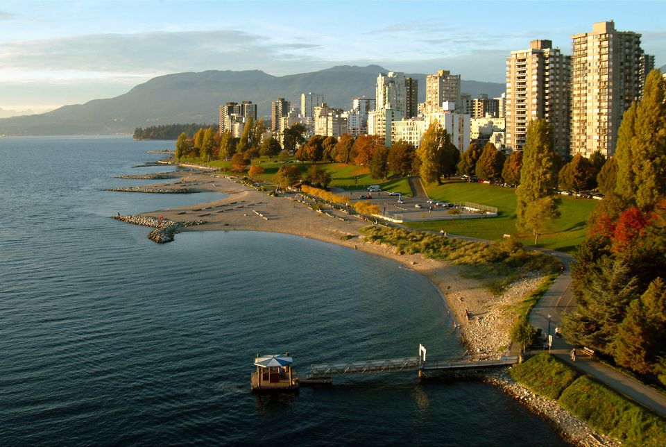 Sunset Beach, Vancouver in BC