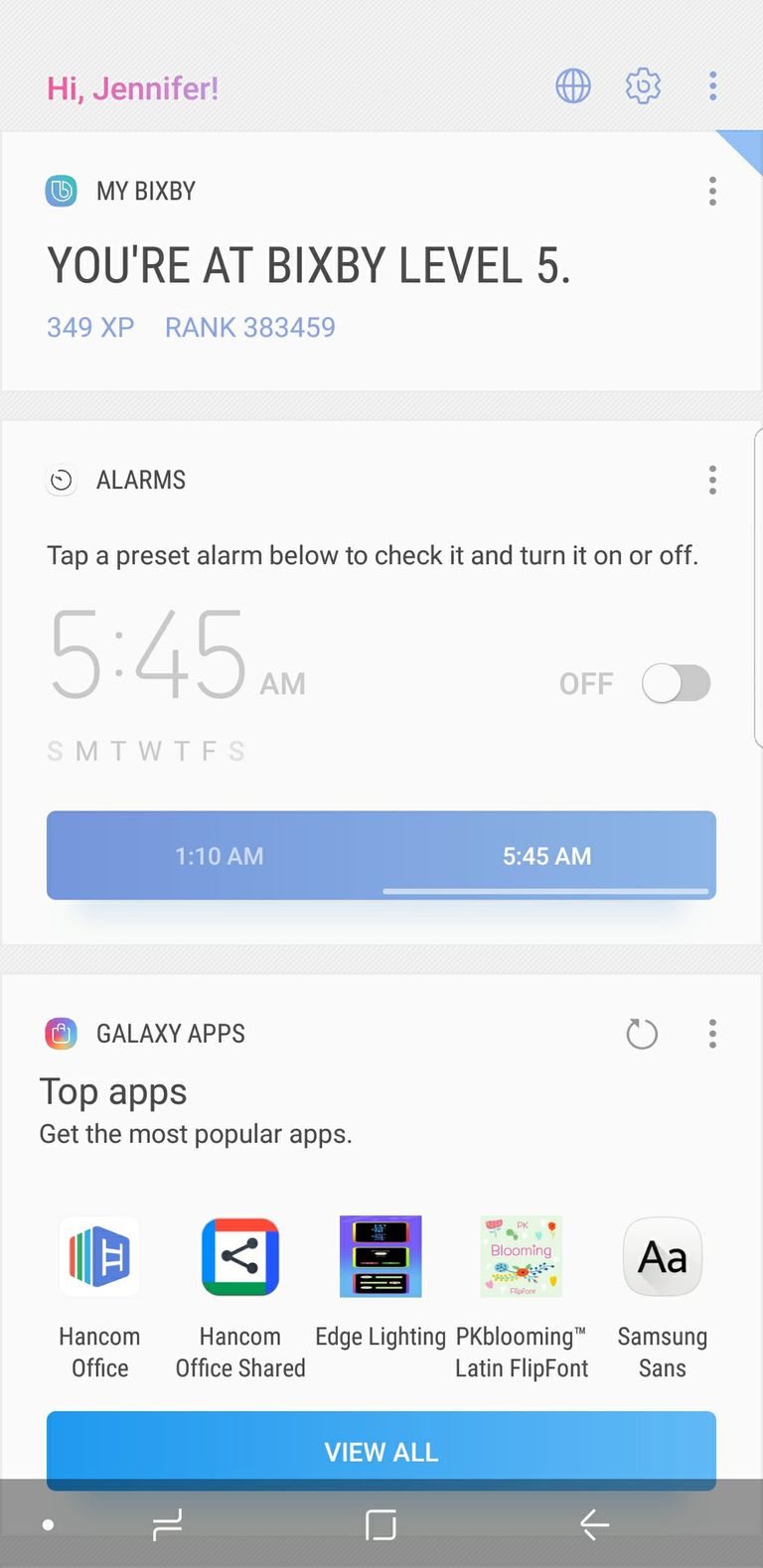 open bixby app