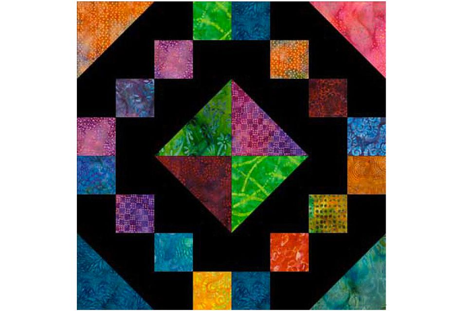 Jewel Box Quilt Block Pattern