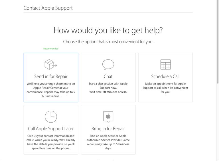 make appointment at apple store for repair