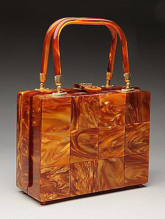 Values and Prices for 1950s Vintage Lucite Handbags