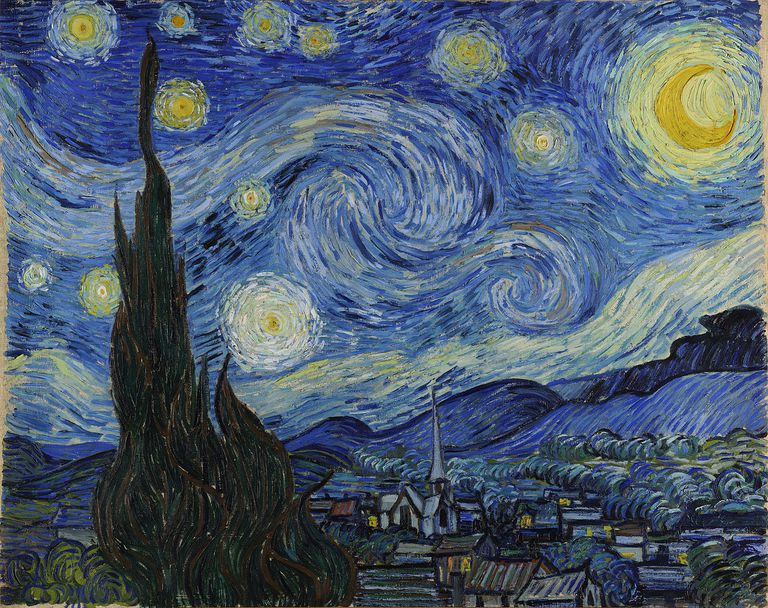 Pongan un cuadro en su vida - Página 6 Van-Gogh-Noche-estrellada-597baeea5f9b58928bd9e502