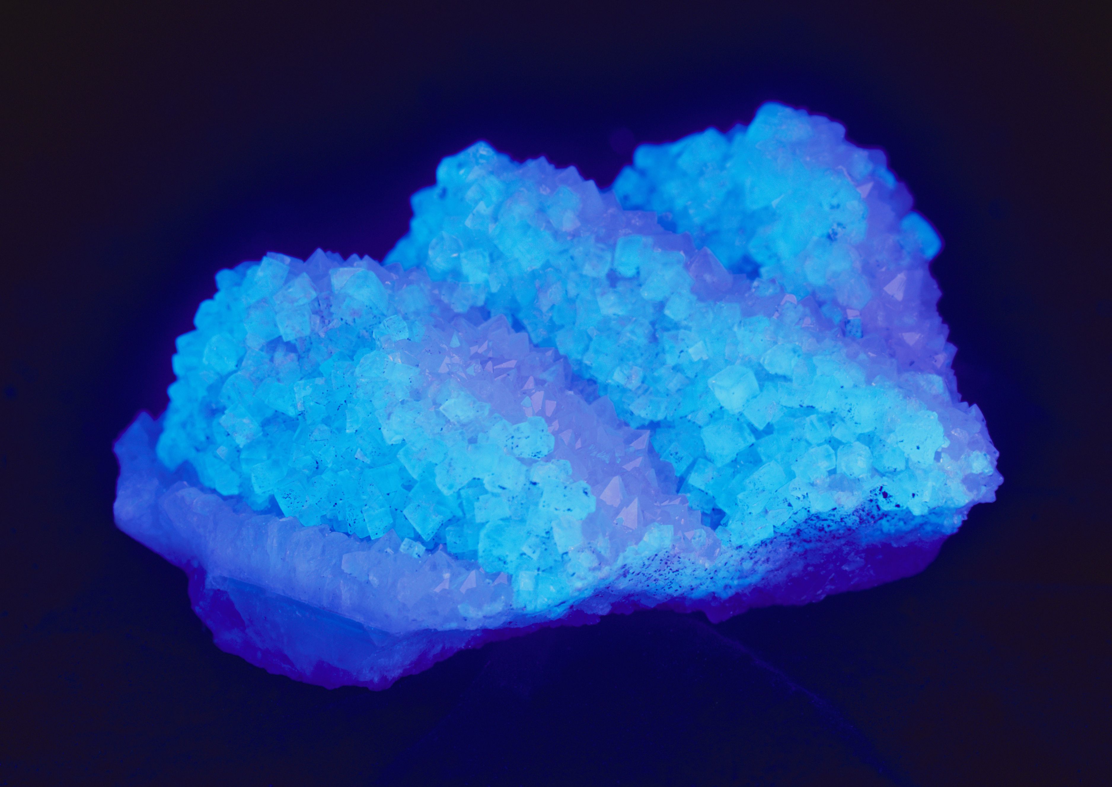  Glow in the Dark  Crystal  Geode