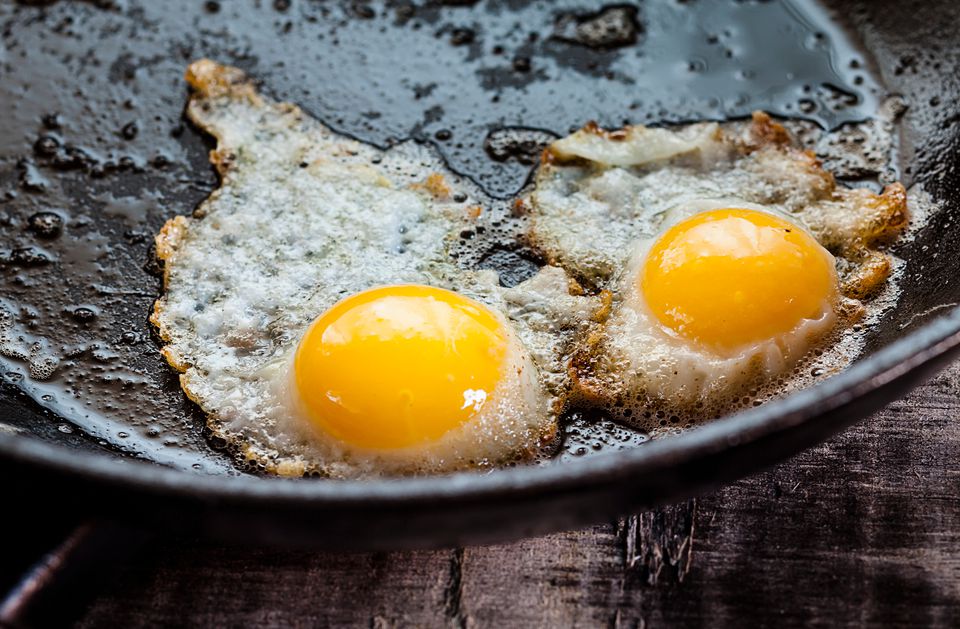 Crispy Fried Eggs