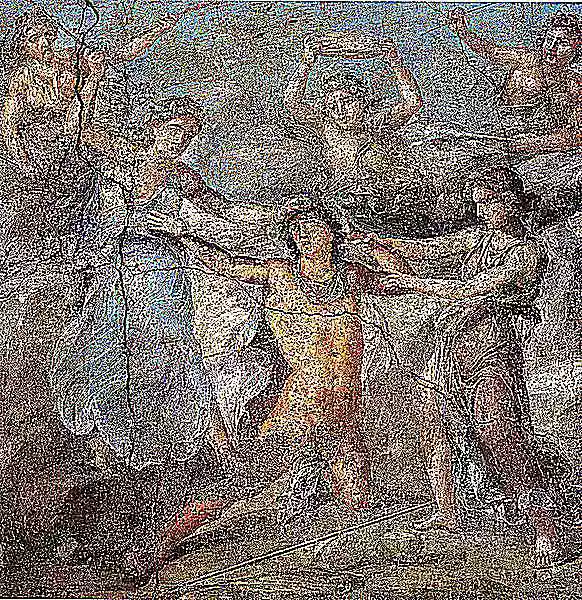 Pentheus' Sparagmos - Pompeii - Casa dei Vettii