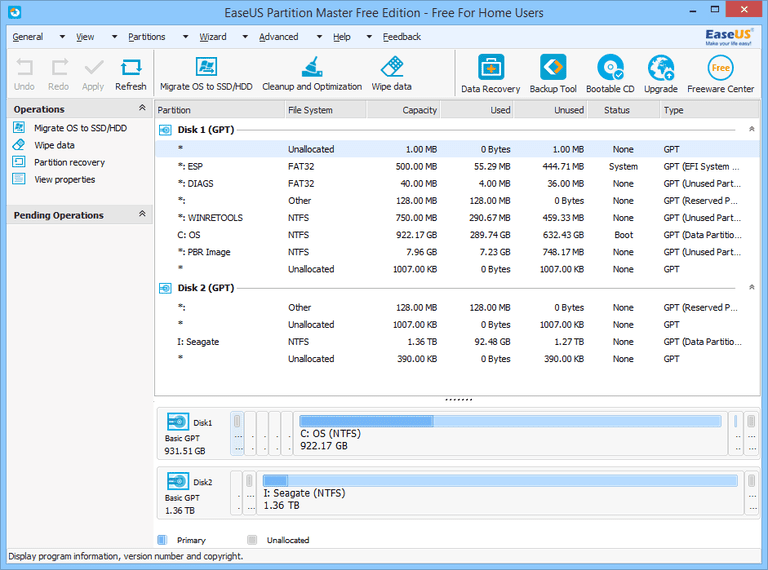 EASEUS Partition Master 17.8.0.20230612 downloading