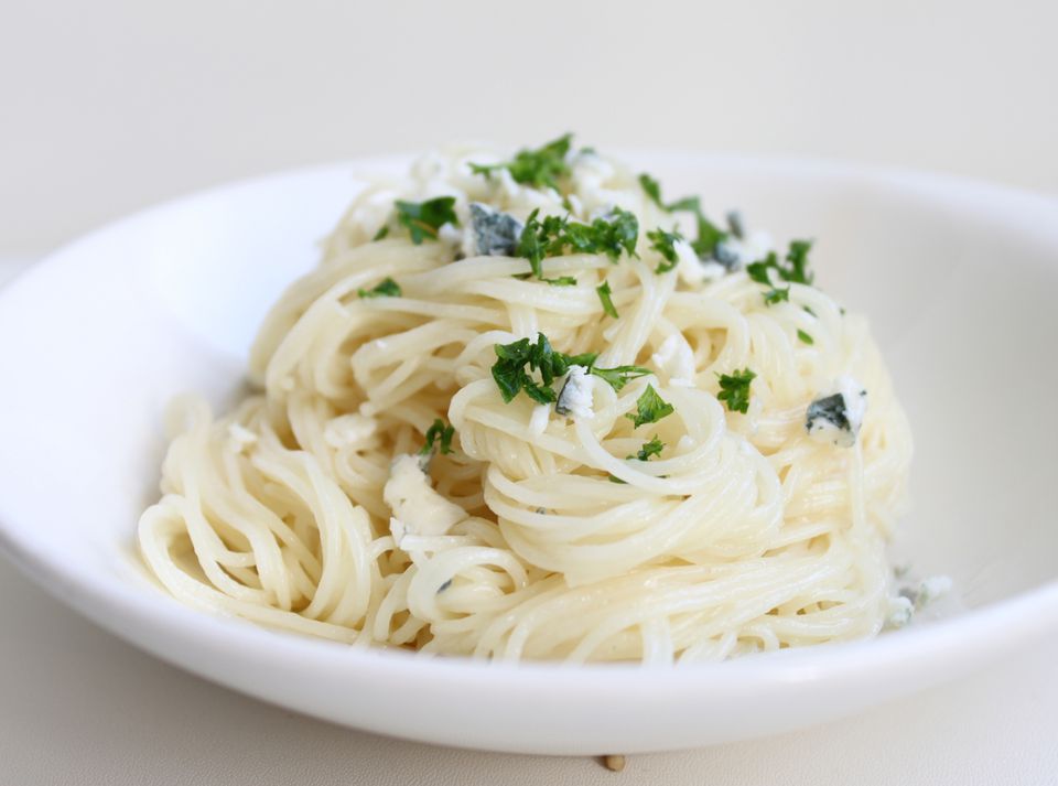 Try This Simple Blue Cheese Sauce Over Pasta