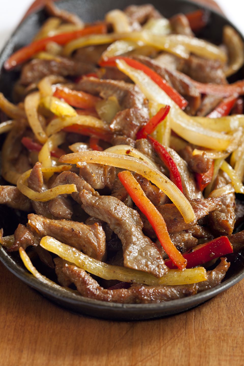 Recipe for Veal With Peppers and Mushrooms